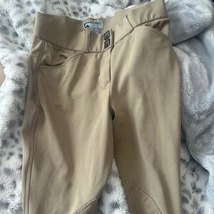 Tan Riding sport brand jodphurs